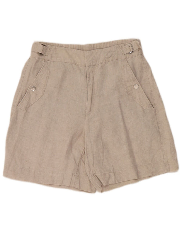 Pantaloncini chino a vita alta da donna Athleta US 4 Small W28 Lino grigio