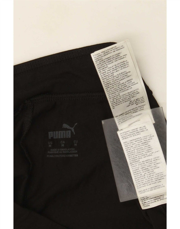 Γυναικείο κολάν Puma UK 12 μεσαίο μαύρο βαμβακερό