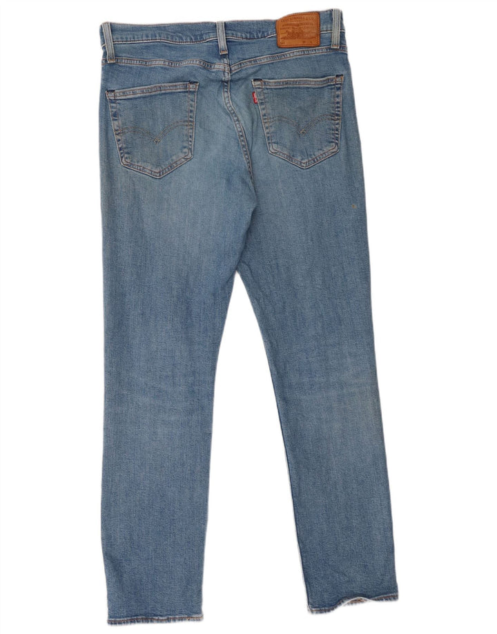 Levi's Slim Jeans til mænd W34 L30 blå bomuld