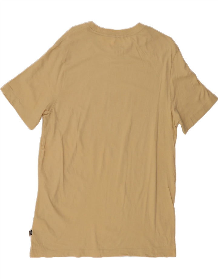 PUMA Mens Graphic T-Shirt Top Large Beige Cotton Vintage Puma and Second-Hand Puma from Messina Hembry 