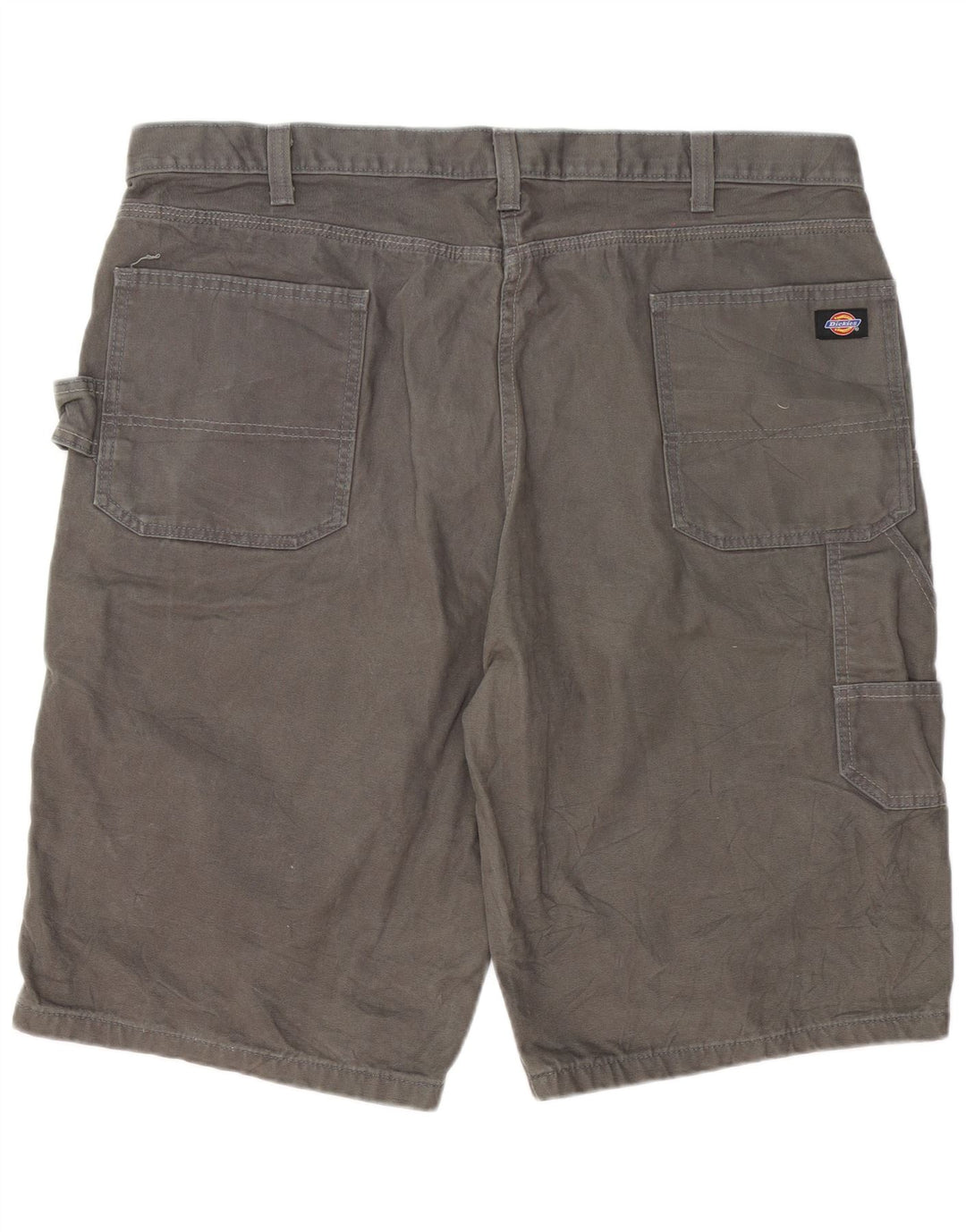 Dickies Mens Relaxed Fit Cargo Shorts W42 2XL Grey Cotton