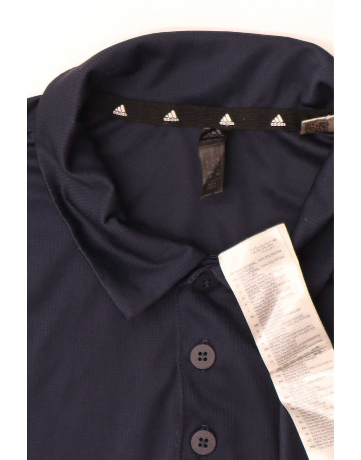 Polo Adidas Homme Large Bleu Marine Polyester