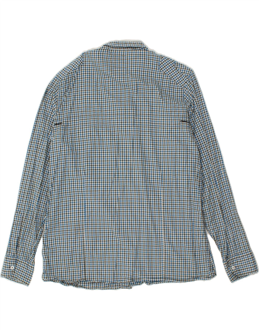 G-STAR Mens Shirt 2XL Blue Check Cotton