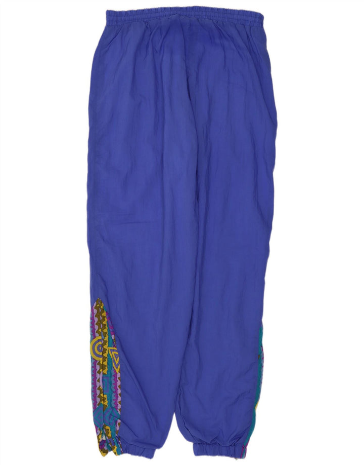 J Jeantex Survêtement Complet Coupe Ample Homme Bleu Moyen Géométrique Polyamide