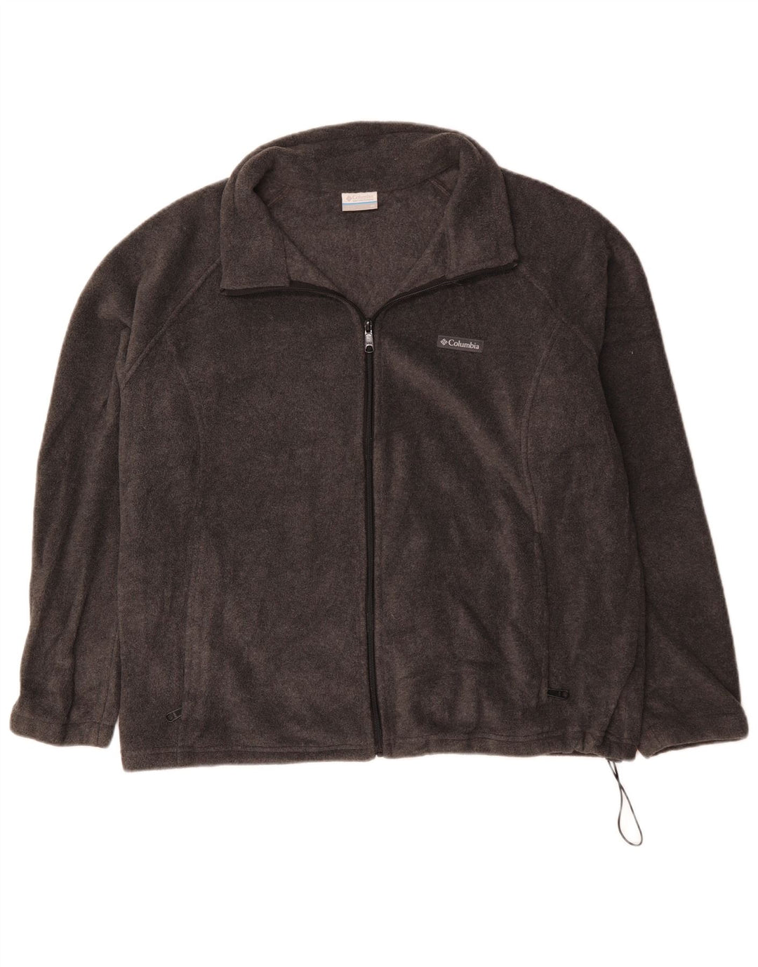 Columbia Mens Fleece Jacket UK 46 3XL Black Polyester