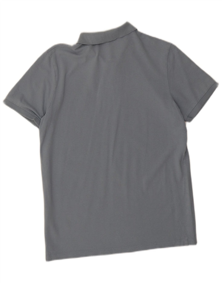 Polo da uomo Jack & Jones piccola in cotone blu