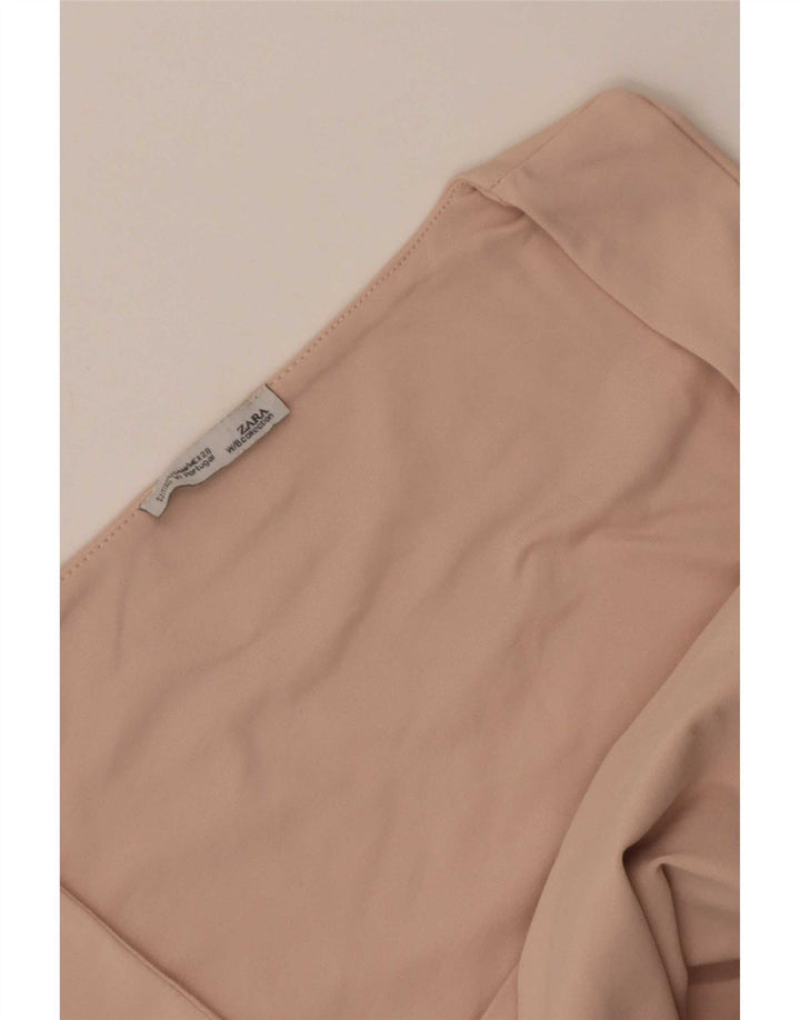 Zara Damevest Top UK 12 Medium Pink