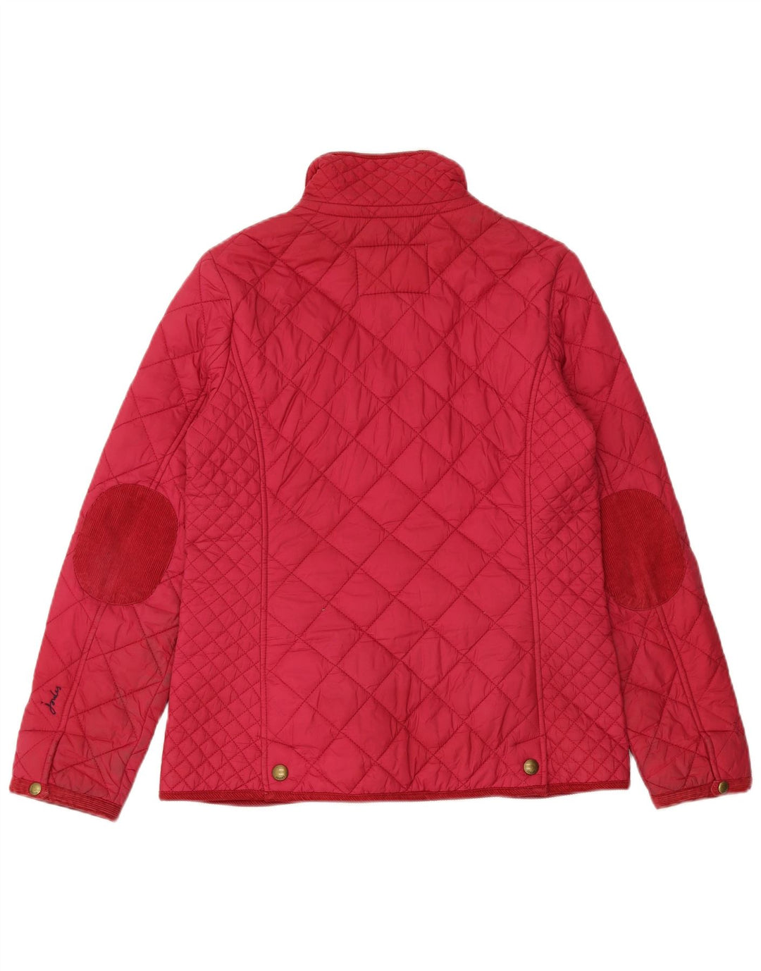 Giacca trapuntata da donna Joules UK 12 poliestere rosa medio