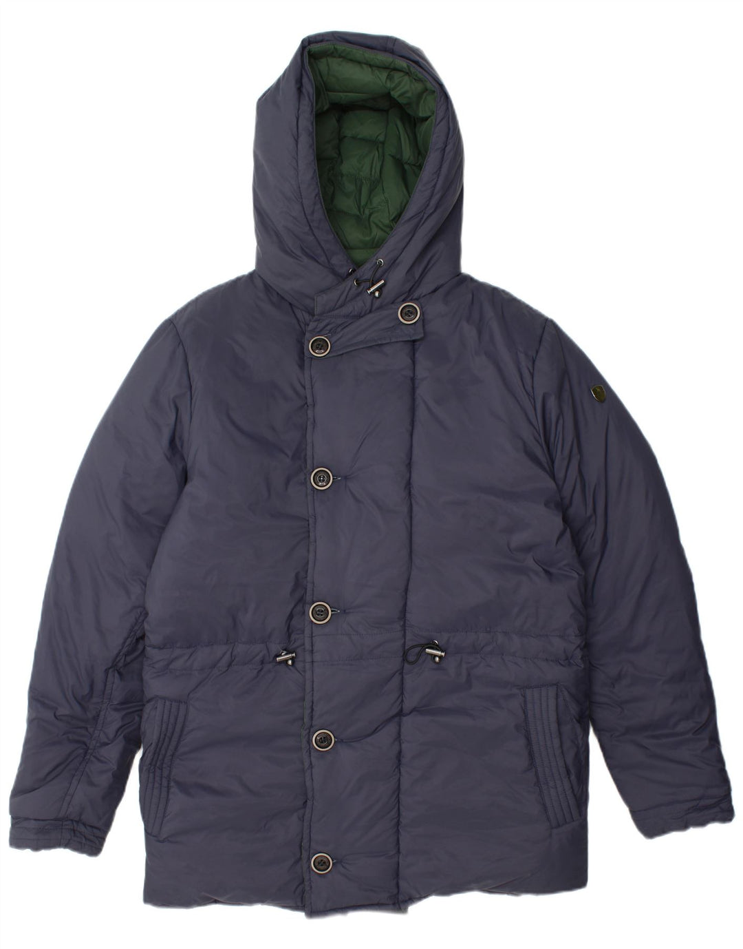 CMP Herre Hætte Vendbar Polstret Jakke IT 50 Large Navy Blue