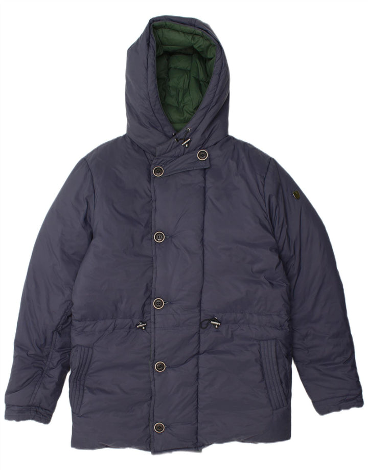 CMP Herre Hætte Vendbar Polstret Jakke IT 50 Large Navy Blue