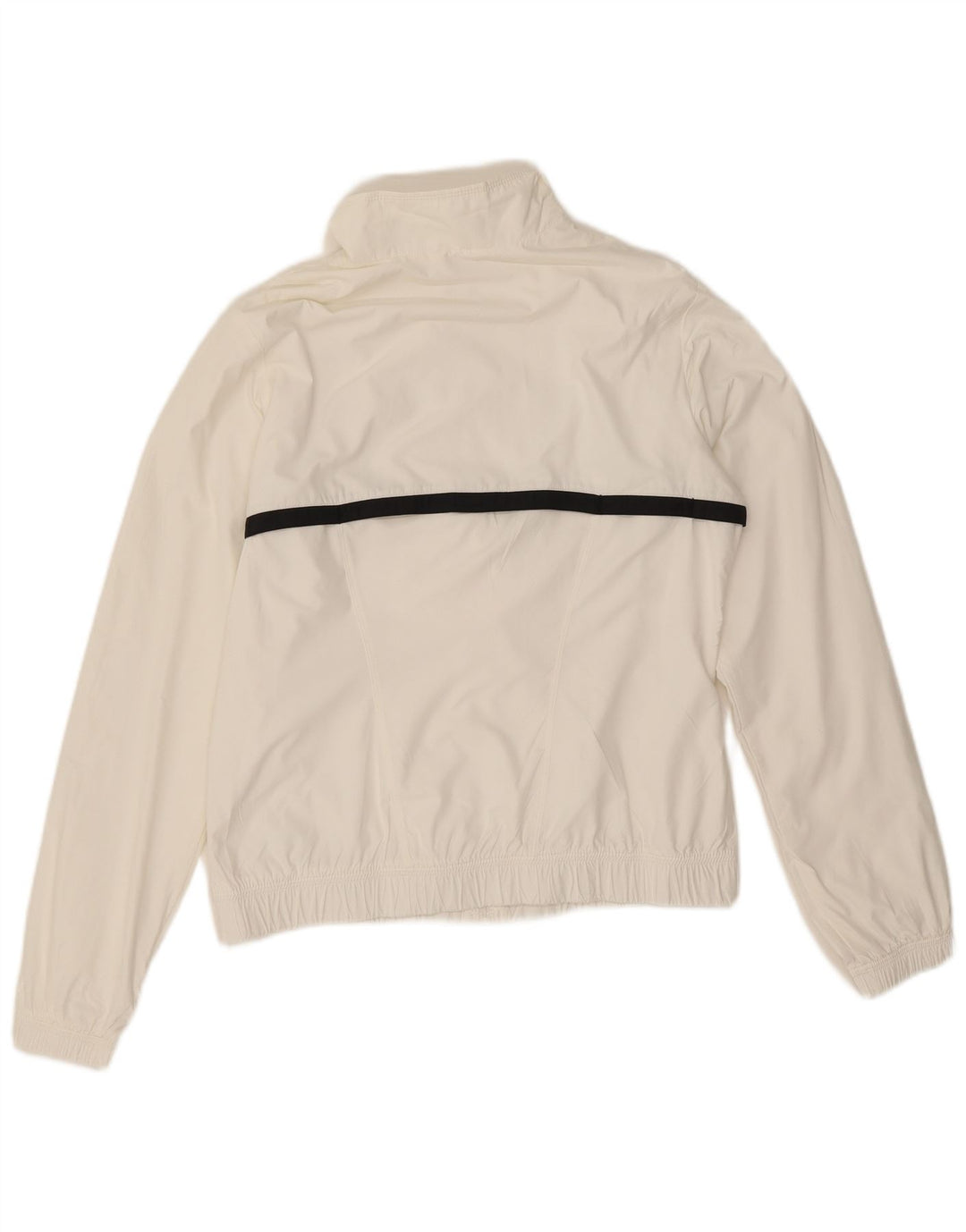 Nike női tréningruha felső kabát UK 14 Medium White Colourblock poliészter