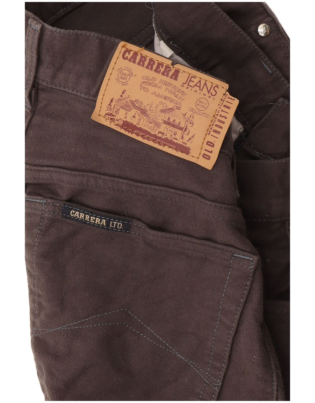 Carrera Womens Straight Casual Trousers W28 L29 Grey