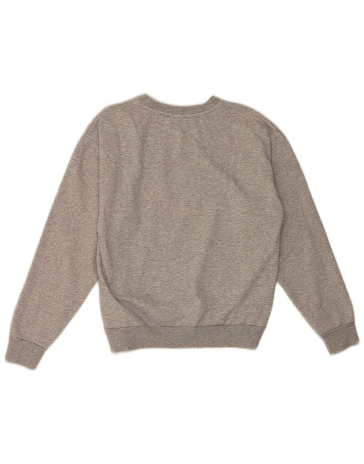 Felpa grafica da uomo Puma Jumper XS in cotone grigio