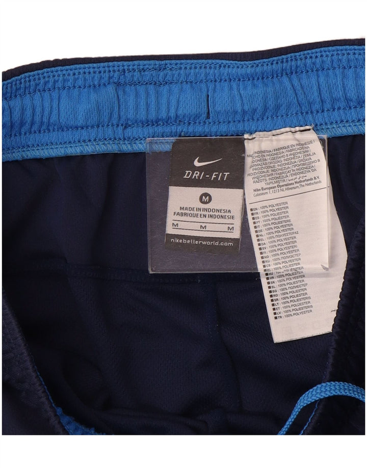 Nike Short de sport Dri Fit pour homme en polyester bleu marine moyen