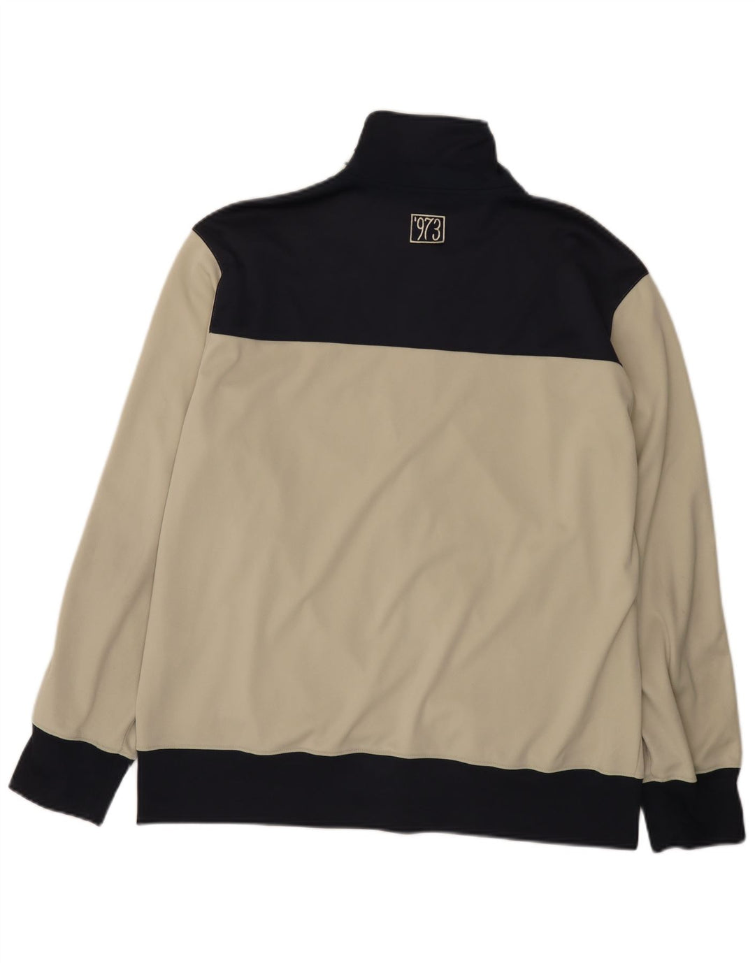 Lotto Mens Tracksuit Top Jacket 2XL Beige Colourblock Polyester