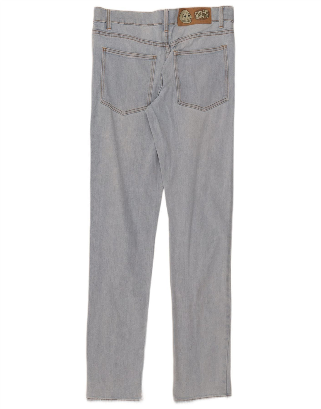 Cheap Monday Womens Slim Jeans W31 L34 Blue Cotton