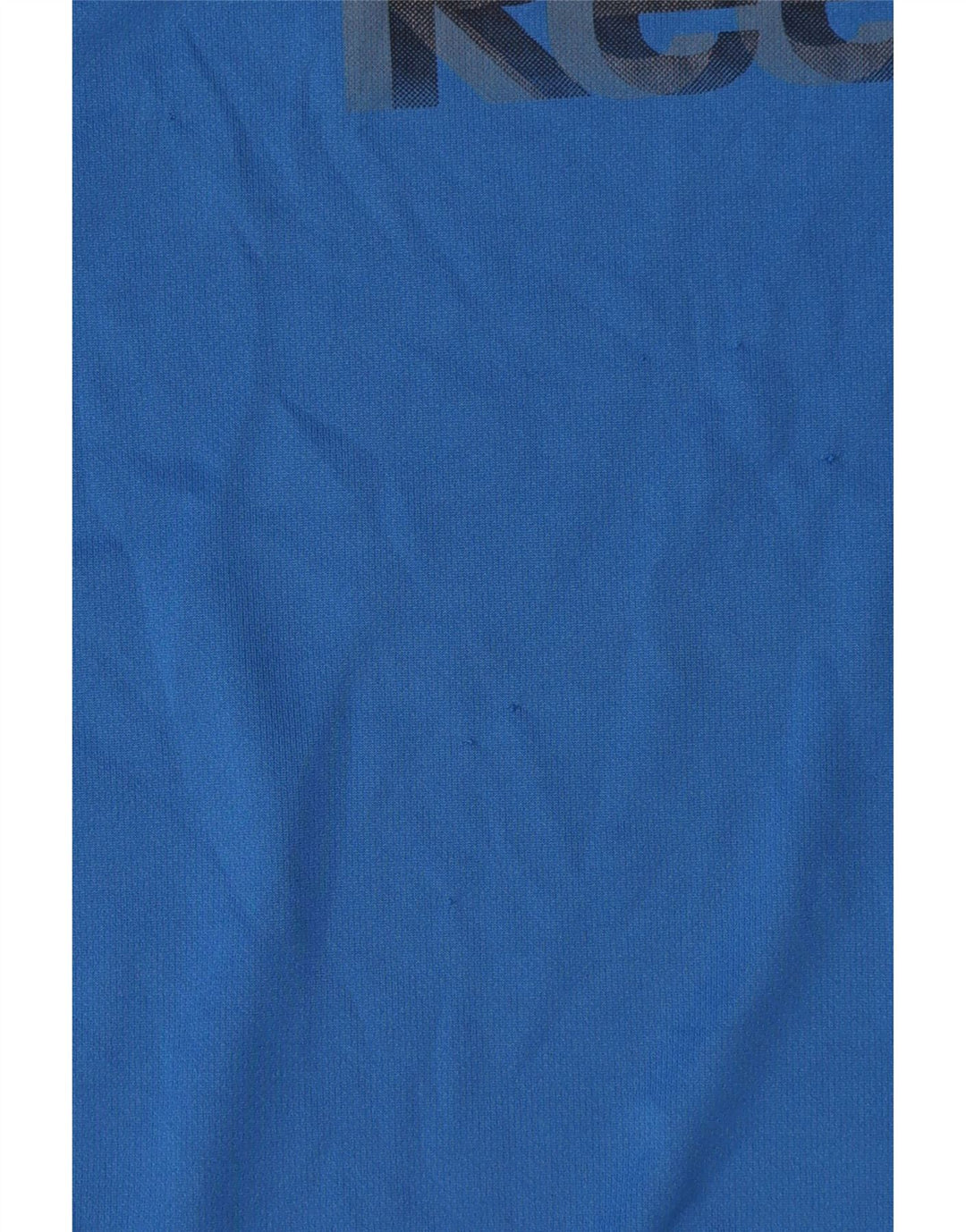 Reebok Mens Graphic T-Shirt Top Medium Blue Colourblock Polyester