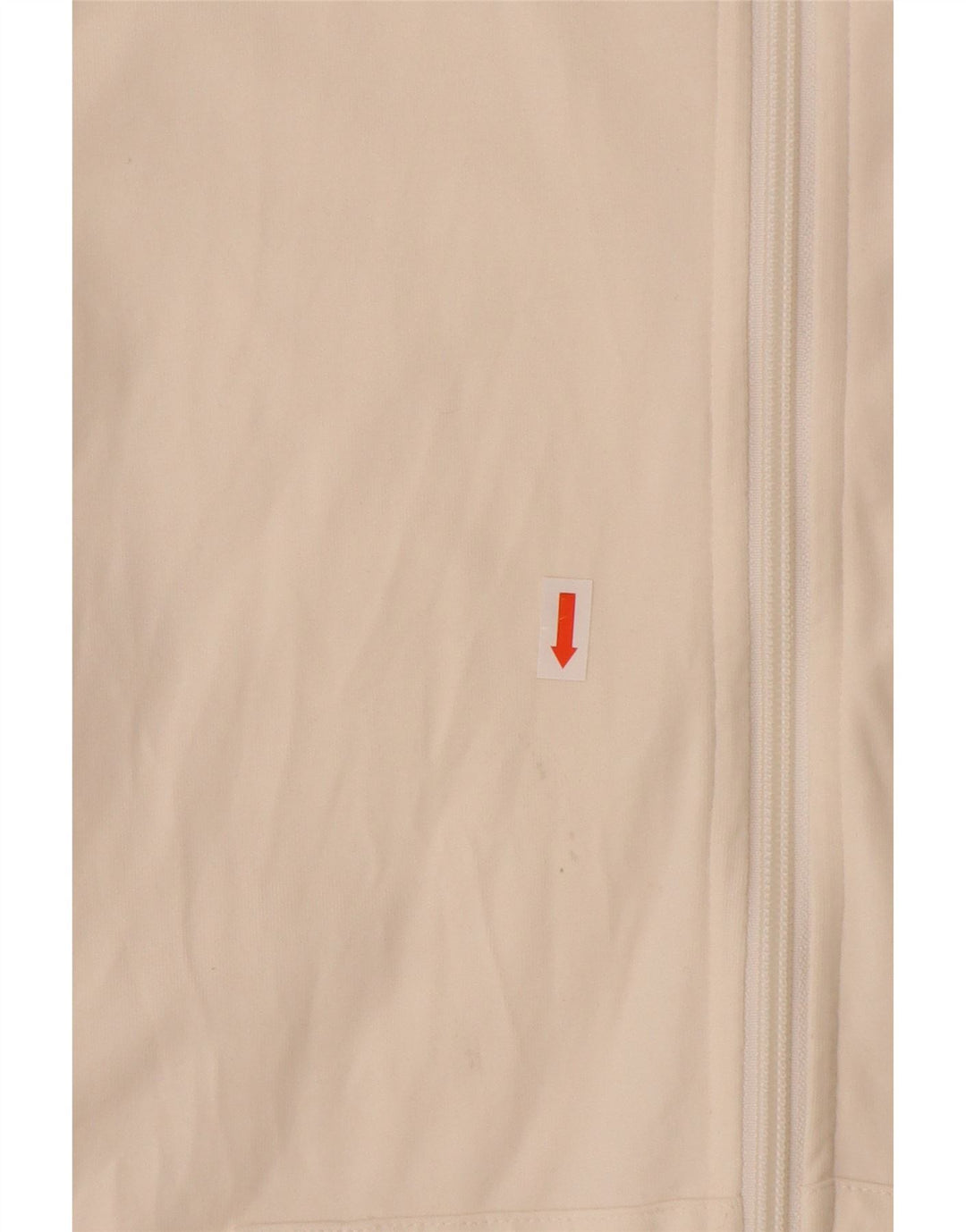 Suéter feminino Nike com capuz e zíper UK 12/14 médio off white algodão
