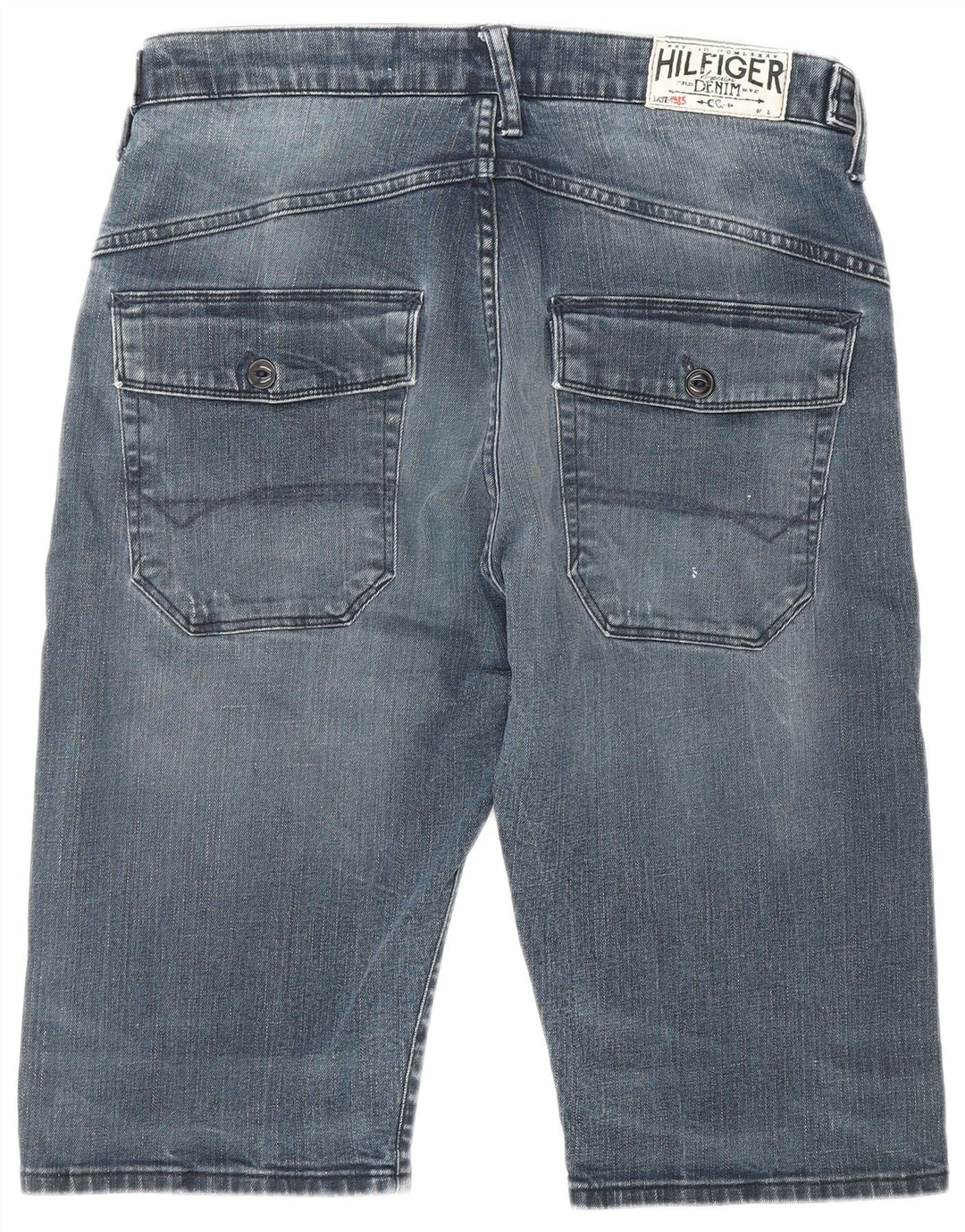 Męskie spodenki jeansowe Tommy Hilfiger Curtis Distressed W32 Medium Blue