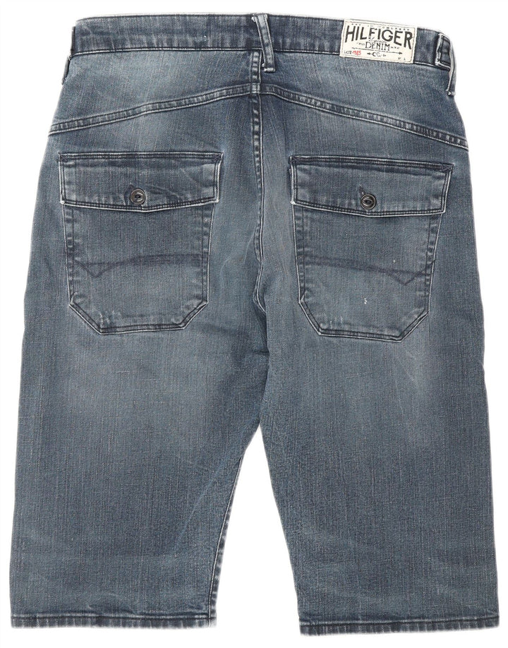 Męskie spodenki jeansowe Tommy Hilfiger Curtis Distressed W32 Medium Blue