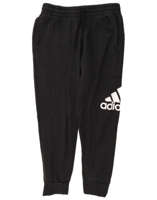 Ανδρική αθλητική φόρμα Adidas Graphic Παντελόνι Joggers μεγάλο μαύρο βαμβακερό