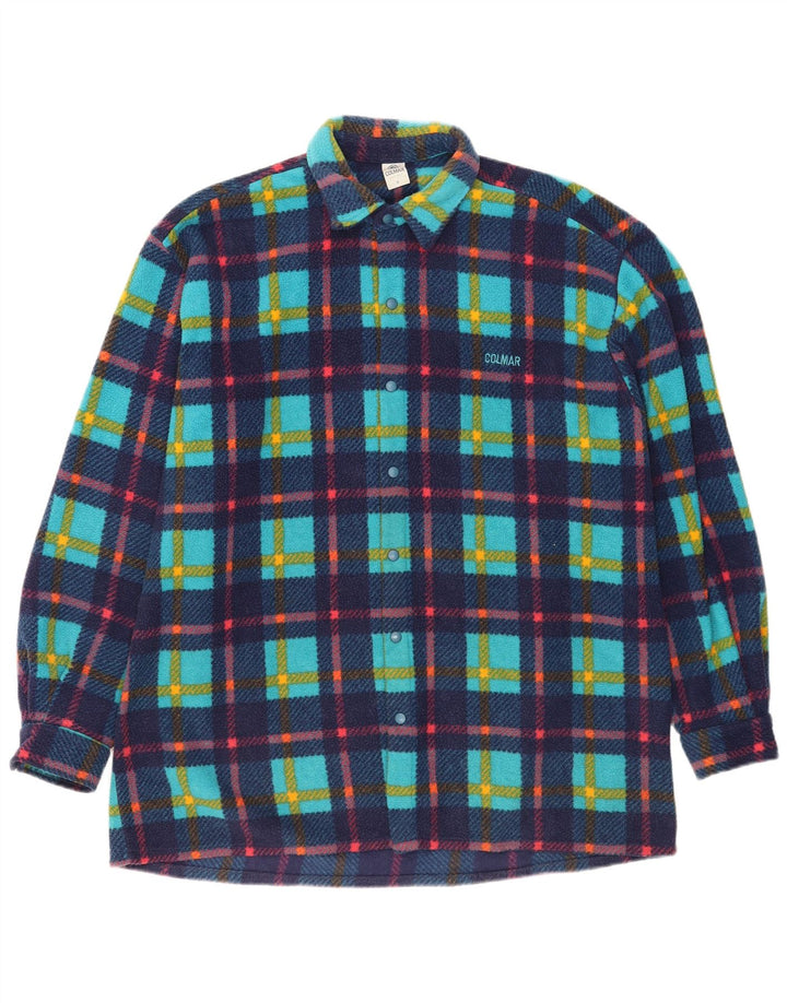 Colmar Mens Fleece Shirt XL Multicoloured Check