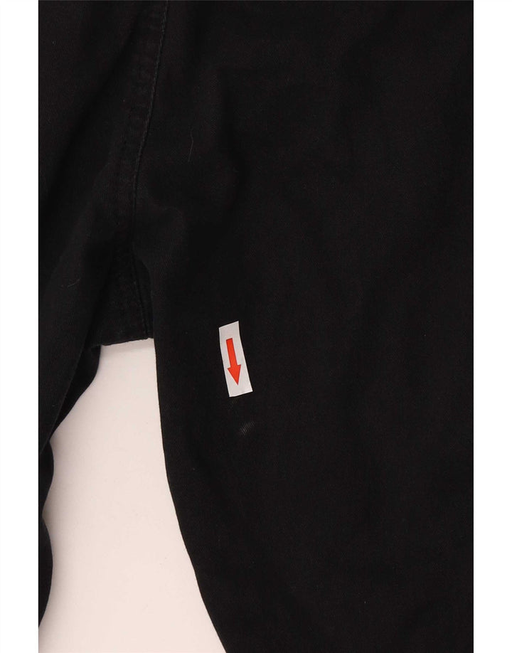 Wrangler Mens Regular Tapered Cargo Trousers W32 L30 Black Cotton