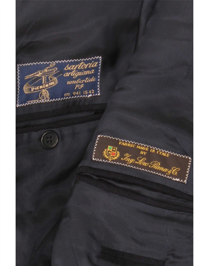 Giacca blazer da uomo Ing Loro Piona & Co. UK 38 medio blu navy