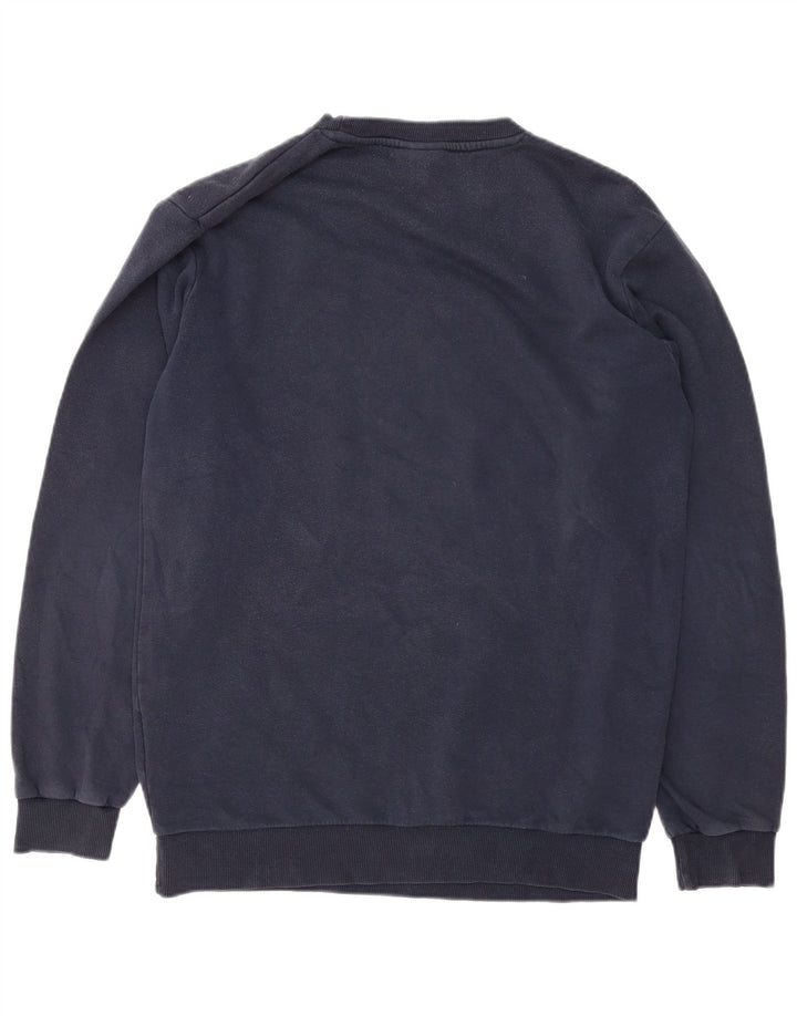 Ellesse Sweat-Shirt Graphique Homme Bleu Marine Moyen