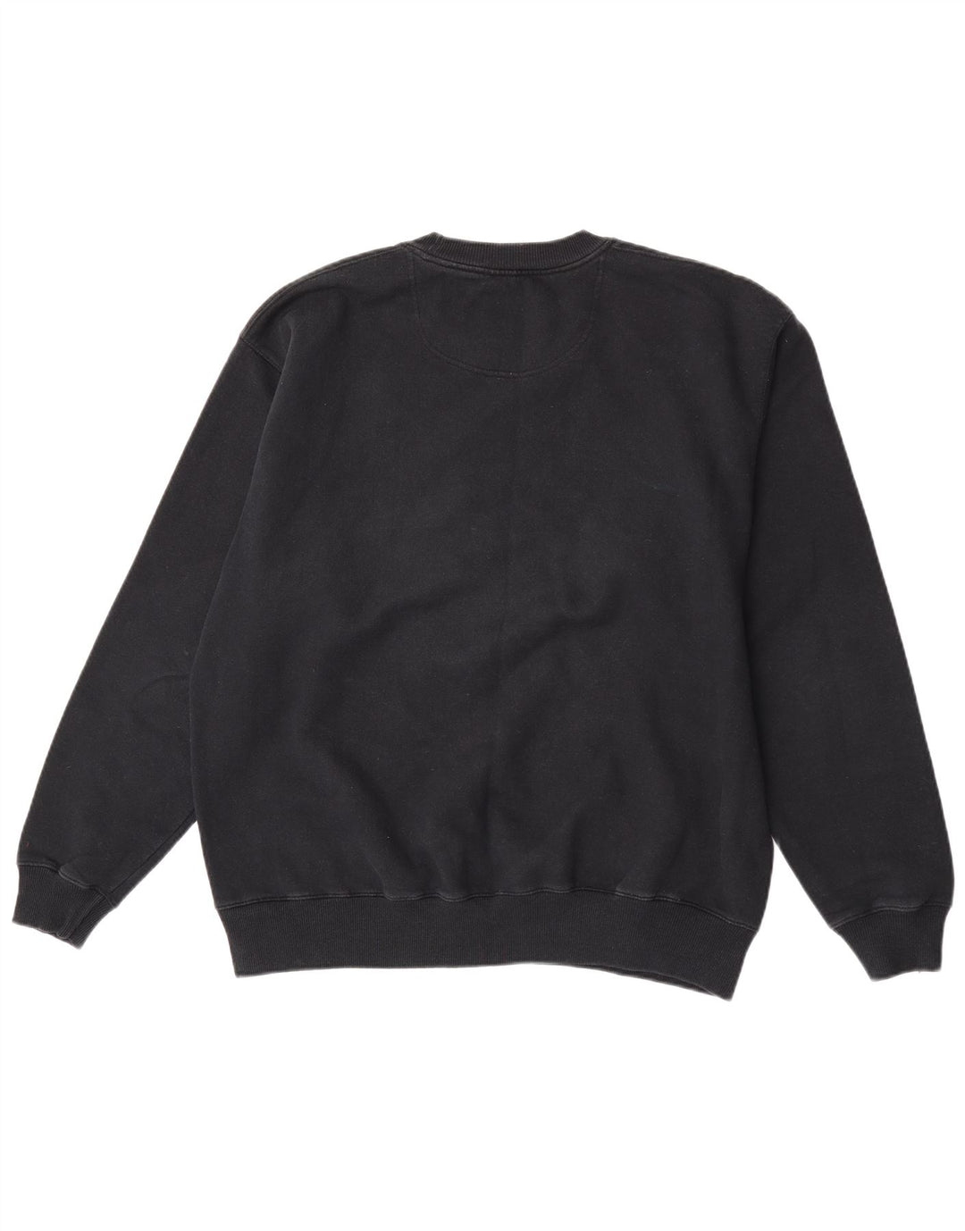 Champion Herre Sweatshirt Jumper Large Sort Bomuld