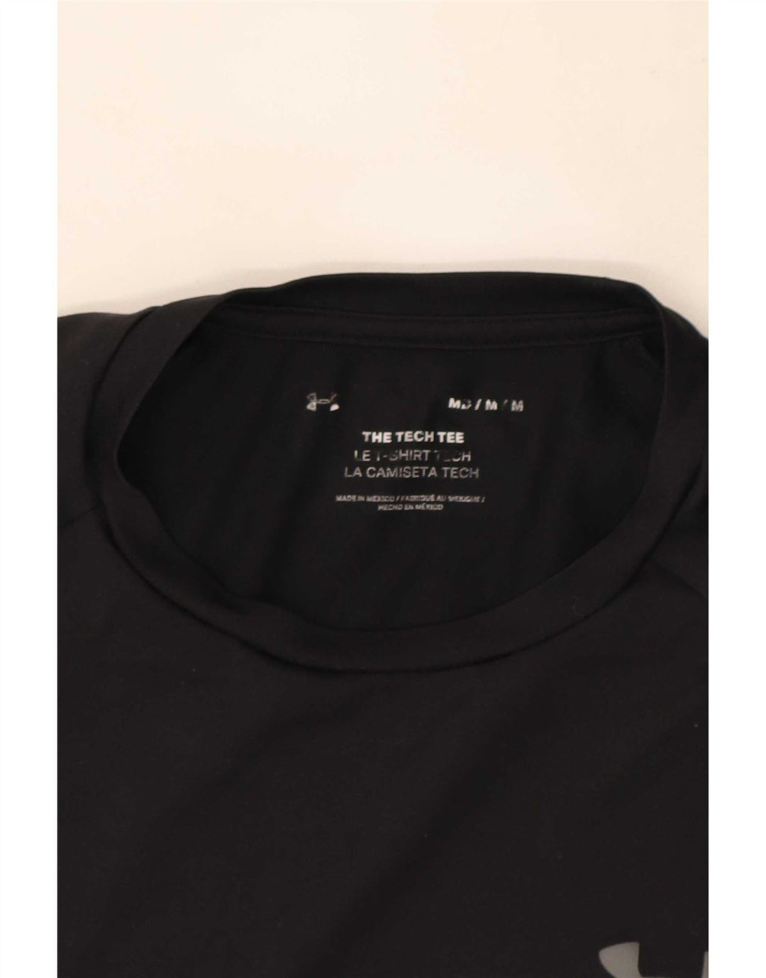 Under Armour Herre T-Shirt Top Medium Sort