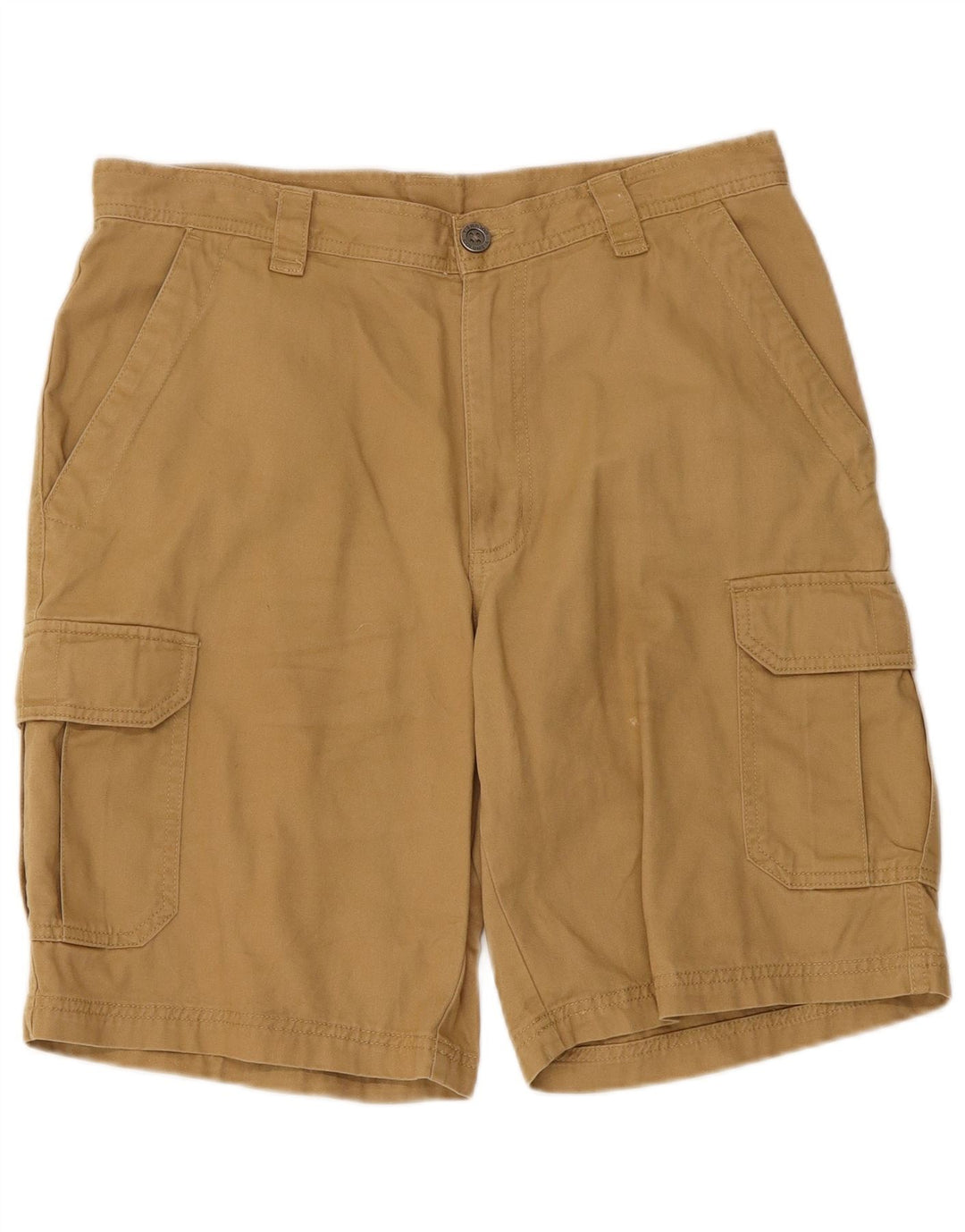 Columbia Mens Omni-Shade Cargo Shorts W32 Medium Beige Cotton