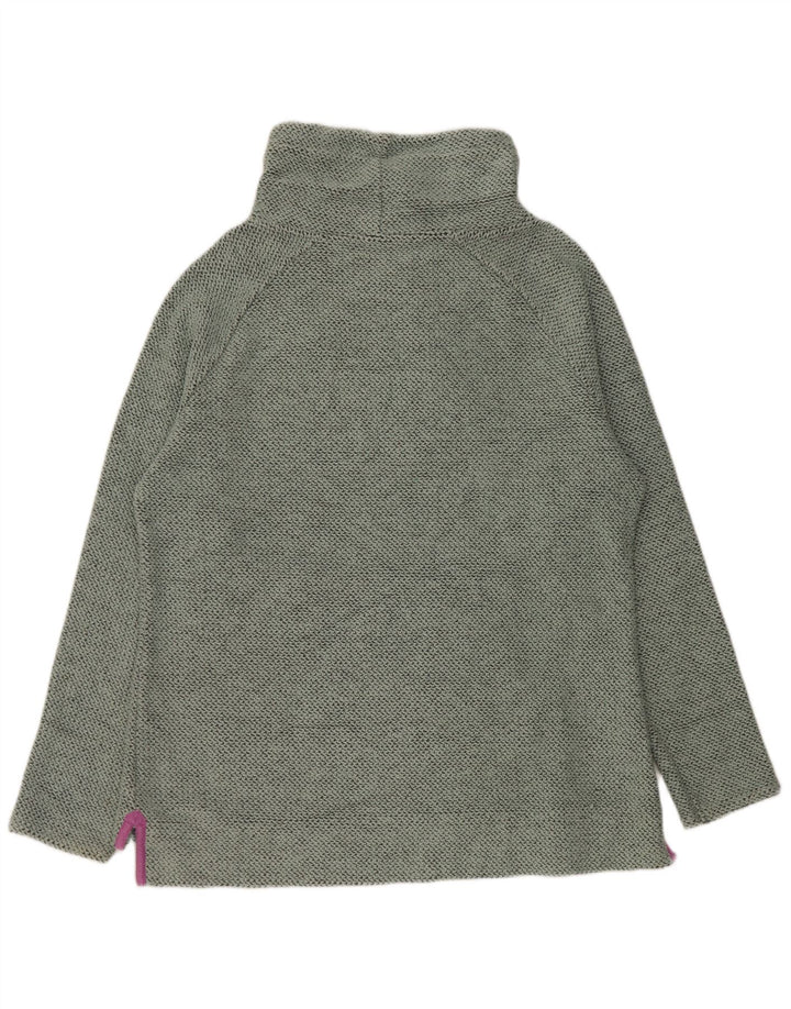 Weird Fish Womens Sweatshirt Jumper UK 16 Large Green Cotton