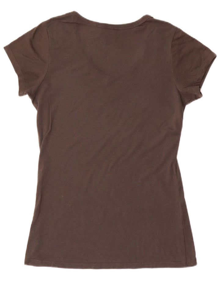 G-Star Dame T-Shirt Top UK 10 Lille Grå