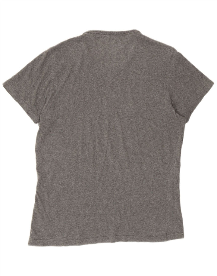 Tommy Hilfiger Mens Graphic T-Shirt Top Medium Grey