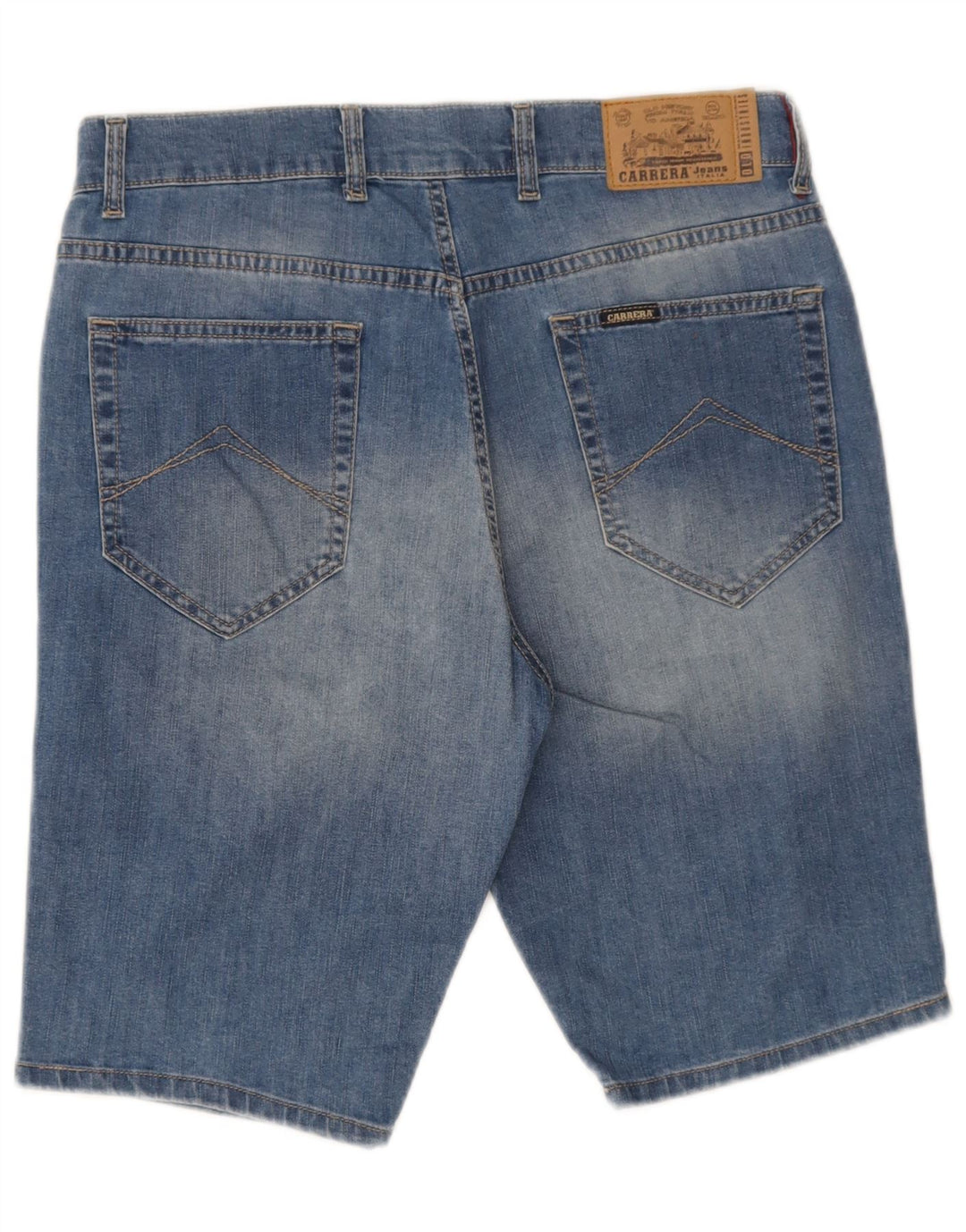Męskie spodenki jeansowe Carrera 721 W33 Średnioniebieskie bawełniane