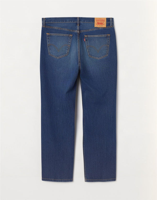Męskie dżinsy Levi's 751 Straight W42 L34 Niebieska bawełna