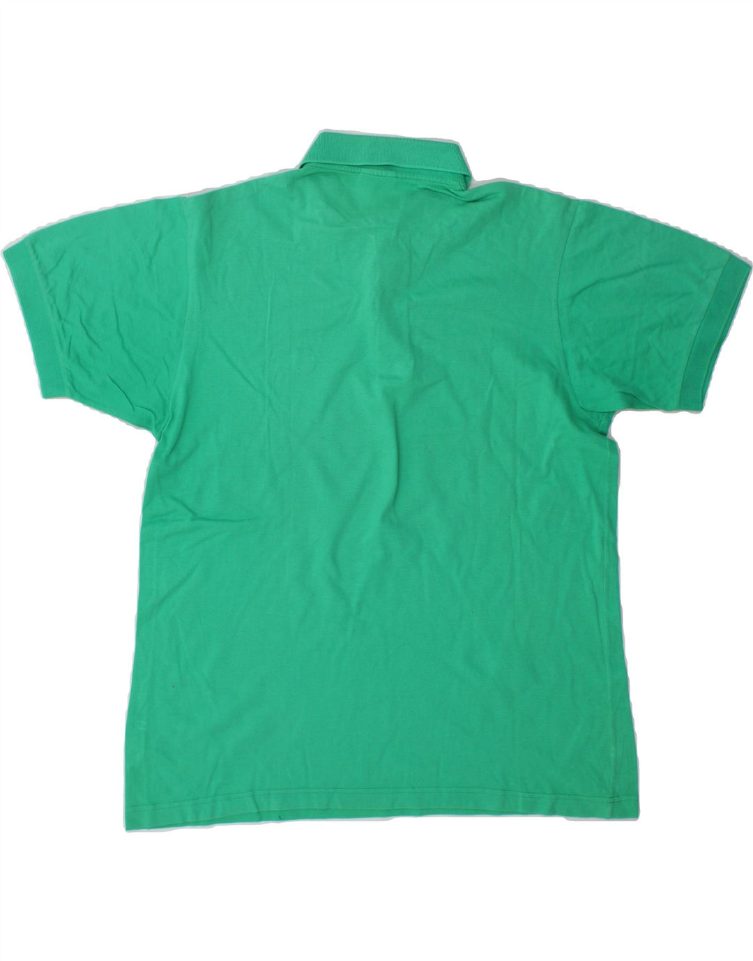 SERGIO TACCHINI Mens Polo Shirt IT 50 Medium Green Cotton Vintage Sergio Tacchini and Second-Hand Sergio Tacchini from Messina Hembry 