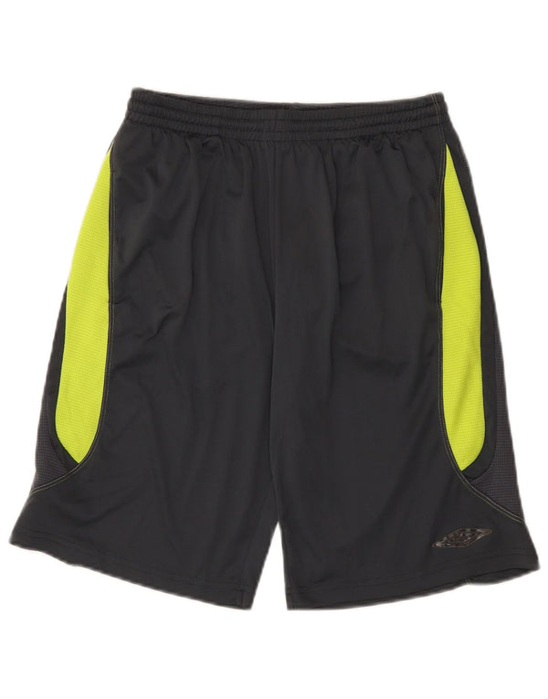 Umbro Boys Sports Shorts 13-14 År XL Grå Colourblock
