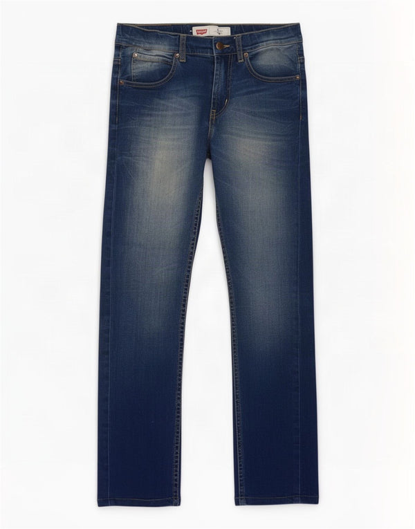 Джинсы Levi's 511 Slim для мальчиков 15–16 лет W29 L28, синий хлопок