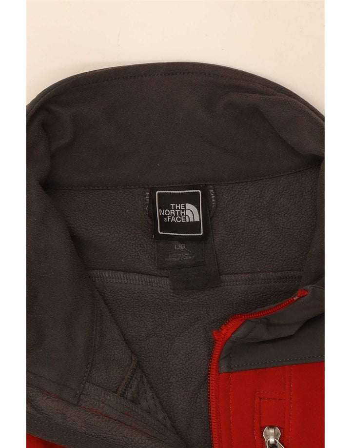Giacca a vento da uomo The North Face UK 40 Large Red Colourblock