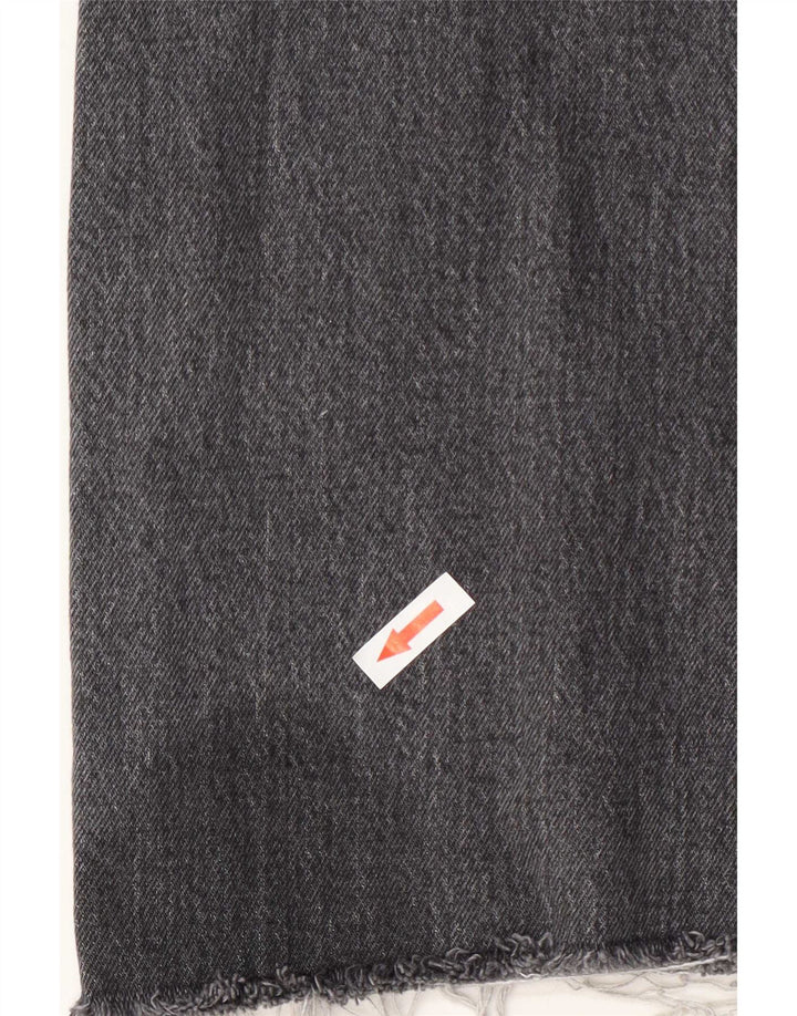 Levi's Womens Wedgie Straight Jeans W31 L26 Grey Cotton