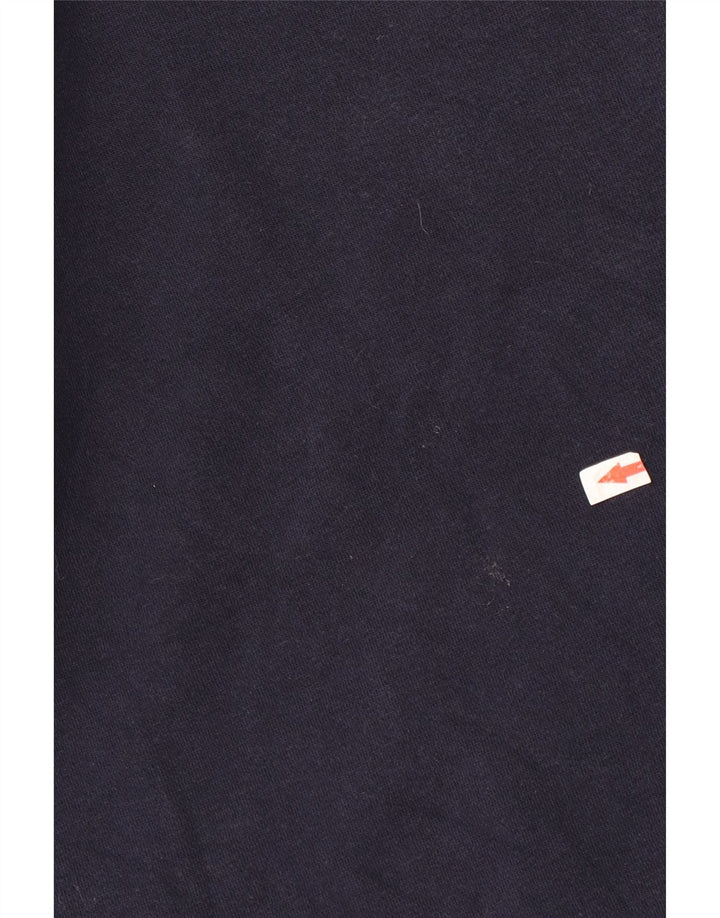 Zara Mens Sweatshirt Jumper Small Navy Blue Cotton