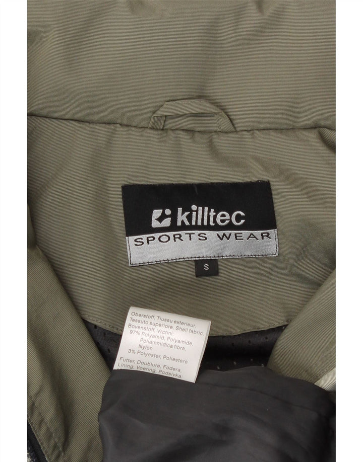 Killtec muška kišna jakna s kapuljačom UK 36 mala zelena poliamid