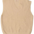 Canottiera da uomo John Lewis, piccola, in acrilico beige
