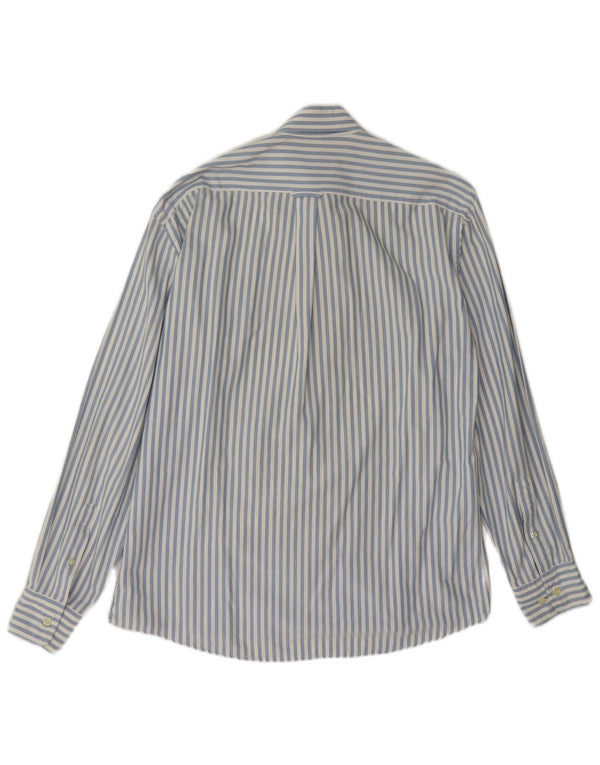 Camicia Gant da uomo vestibilità regolare in cotone gessato blu medio