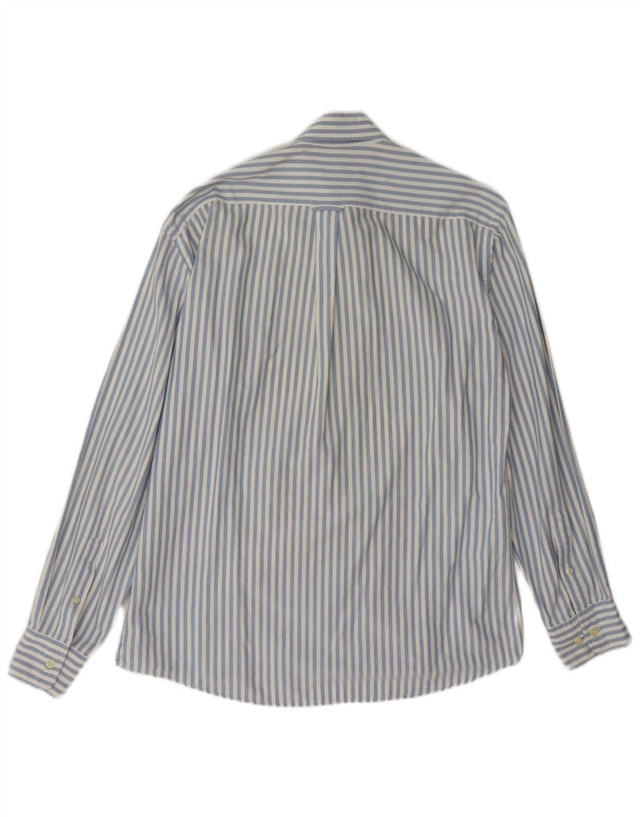 Camicia Gant da uomo vestibilità regolare in cotone gessato blu medio