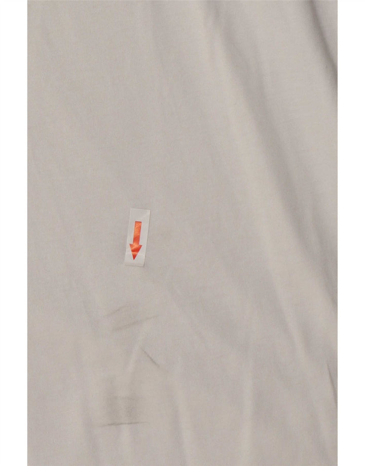 Jack & Jones Hombre Regular Fit Top Manga Larga Color Block Blanco Grande