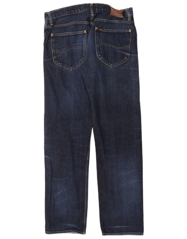 Lee Mens Straight Jeans W32 L30 kék