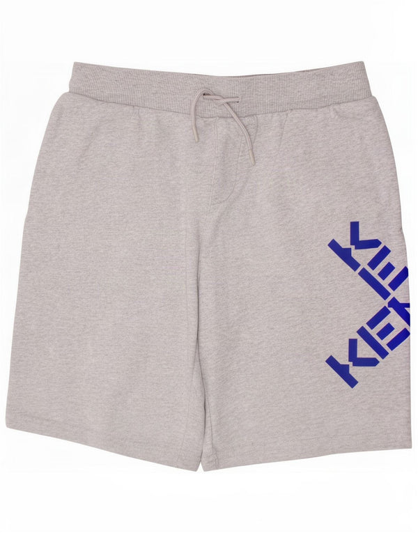 Kenzo Boys Graphic Sports Shorts 11-12 år Grå Flecked Bomuld